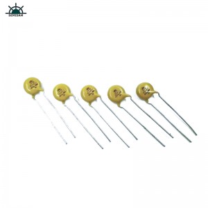 Cina ODM Electronics Components, Yellow MOV 7mm HVR07D511K VARISTOR OSSIDIO DI ZINC per elettrodomestico