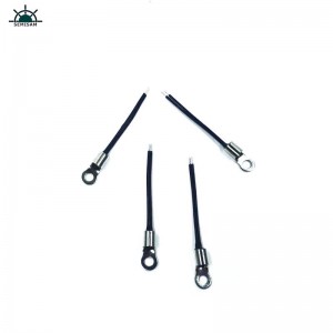 ODM OEM Personalizzato Super Quality Anello in acciaio Terminale 1K 10K 100K Ohm B Value 3975K NTC Sensore di temperatura termistore NTC
